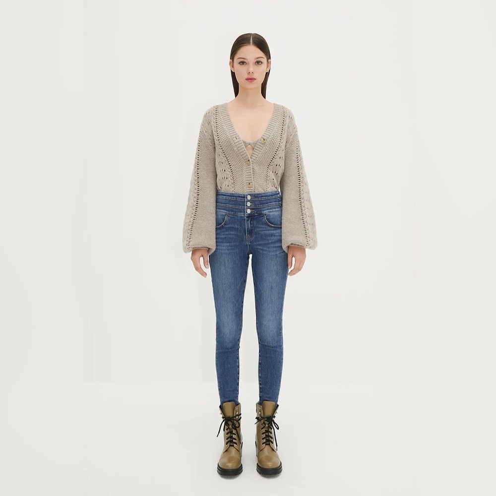 Miss Sixty High-Waisted Skinny Fit Jeans. Brand new